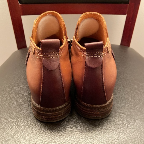 Pikolinos Brown Leather Boots Size 8 - Picture 3 of 5